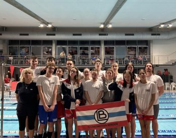 Lokomotiva na 1. kole MČR družstev v plavání