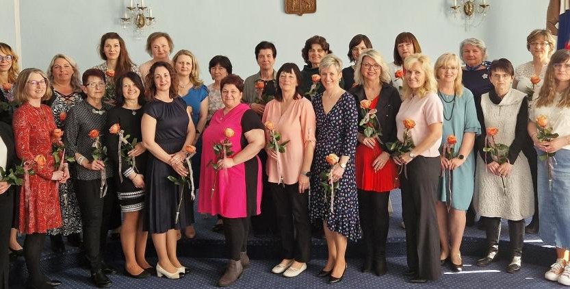 V obřadní síni převzali ocenění pedagogové z našeho regionu